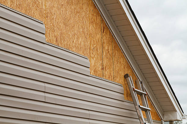 Professional Vinyl Siding technician working in Eldorado, TX